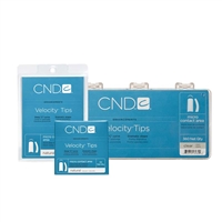 CND - Velocity Tips - Clear - 360/pack