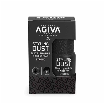 Agiva - Styling Powder Dust It 02 - Strong Black - 20g