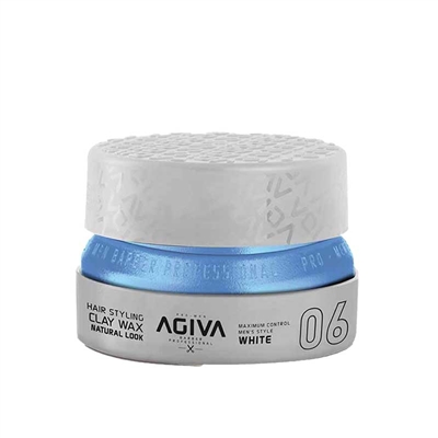 Agiva - Wax Natural Look White - 06 - 155ml