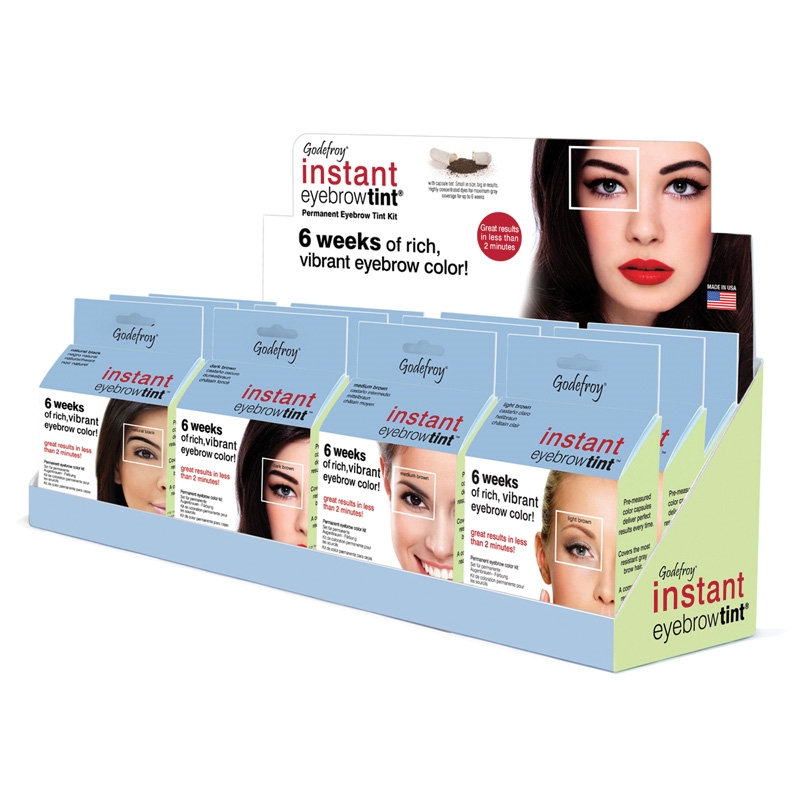 Godefroy Instant Eyebrow Tint 503 Dark Brown   DWAGFBROWTINTDB 2 