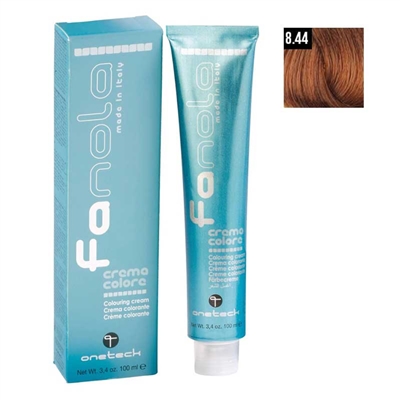 Fanola - 8.44 Intense Copper Light Blonde - 100ml