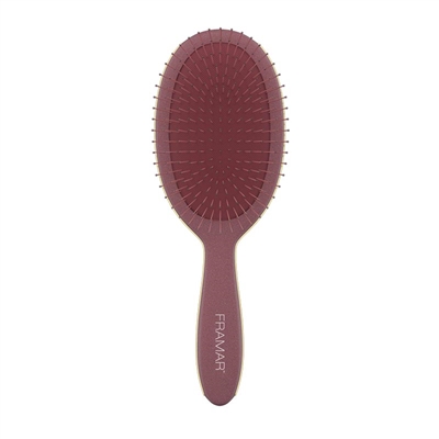 Framar - Dark Academia Detangling Brush - Maroon