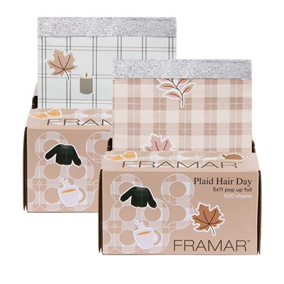 Framar - Pop Up Foil - 5x11 - Plaid Hair Day - 500 Sheets