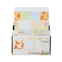 Framar - Pop Up Foil - 5x11 - Quilted - 500 Sheets