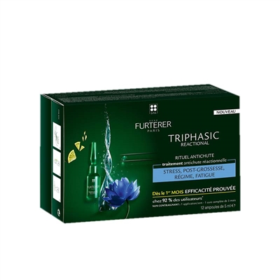 Rene Furterer - Triphasic Reactional Serum Box Set - 12 Vials